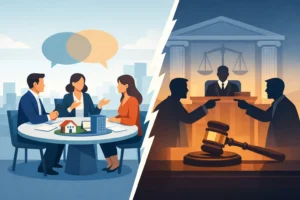 גישור מול תביעה אזרחית : médiation ou procès ?