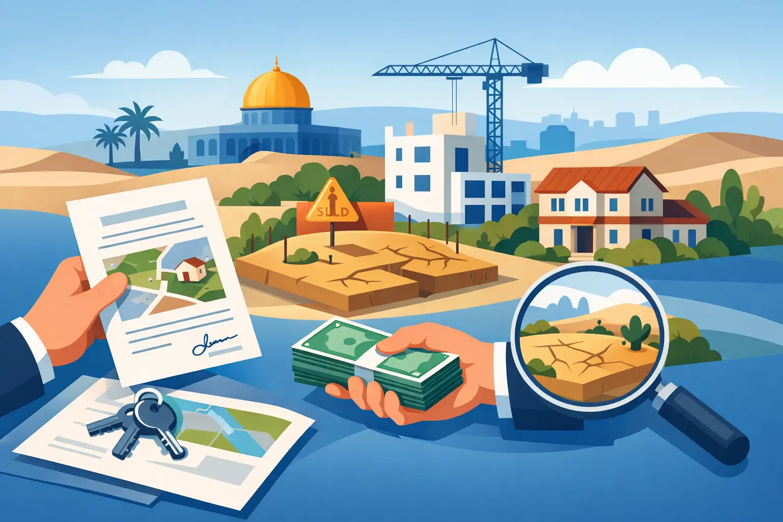 Risques d’achat de terrain en Israël à vérifier