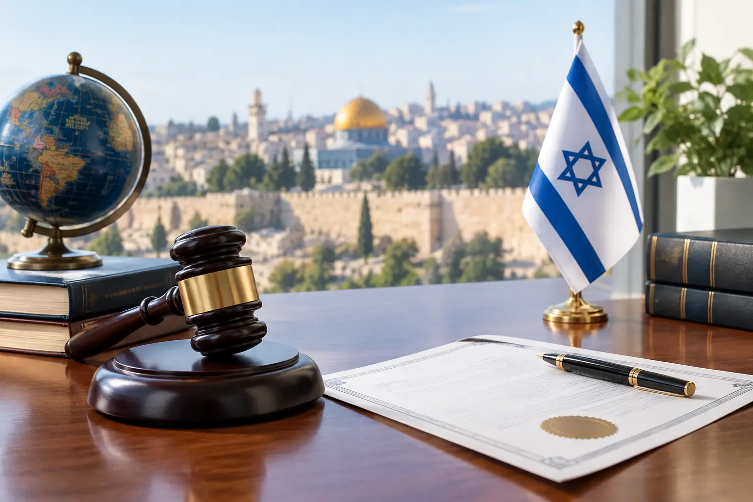 Homologation testament étranger in Israel